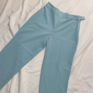 90s baby blue trousers